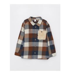 Снимка на LC Waikiki LCW Baby Long Sleeve Plaid Baby Boy Shirt Jacket