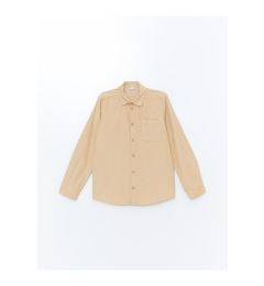 Снимка на LC Waikiki Lcw Basic Long Sleeve Velvet Oversized Shirt