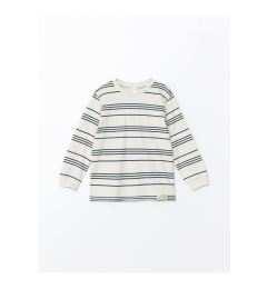 Снимка на LC Waikiki LCW Crew Neck Long Sleeve Striped Baby Boy T-Shirt