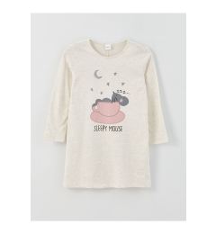 Снимка на LC Waikiki Lcw Crew Neck Printed Girl's Nightgown