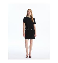 Снимка на LC Waikiki LCW Crew Neck Straight Short Sleeve Women's Dress