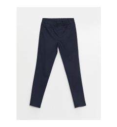 Снимка на LC Waikiki LCW Dark Navy Blue Elastic Waist Slim Fit Girls Trousers