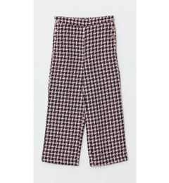 Снимка на LC Waikiki LCW Kids Elastic Waist Houndstooth Patterned Girls' Trousers