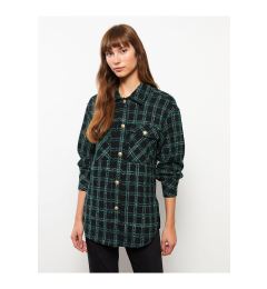 Снимка на LC Waikiki Lcw Plaid Long Sleeve Women's Shirt Jacket