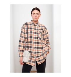 Снимка на LC Waikiki Lcw Plaid Oversize Women's Lumberjack Shirt