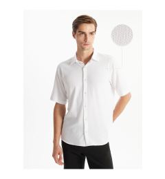 Снимка на LC Waikiki LCW Regular Fit Short Sleeve Men's Textured Shirt