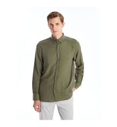 Снимка на LC Waikiki LCW Slim Fit Long Sleeve Dobby Men's Shirt