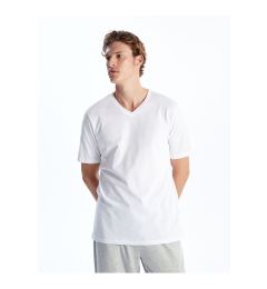 Снимка на LC Waikiki Lcw V Neck Short Sleeve Combed Cotton Men's T-Shirt