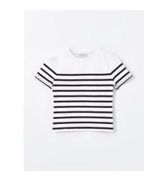 Снимка на LC Waikiki LCW Vision Crew Neck Striped Short Sleeve Women's T-Shirt