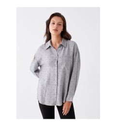 Снимка на LC Waikiki LCW Vision Polka Dot Long Sleeve Oversize Women's Shirt