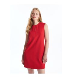 Снимка на LC Waikiki LCW Women's Crew Neck Straight Dress