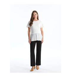 Снимка на LC Waikiki LCWAIKIKI Maternity Abdominal Panel Plain Wide Leg Maternity Trousers