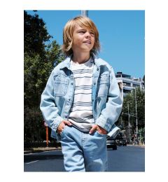 Снимка на LC Waikiki Lcwk Boy Little Explorer Comfortable Jean Shirt