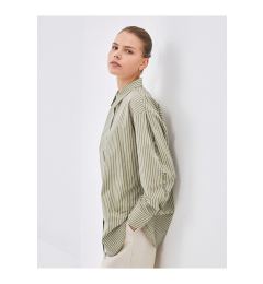 Снимка на LC Waikiki Lcwk Striped Poplin Women's Shirt