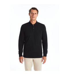 Снимка на LC Waikiki Lw - Polo Collar Long Sleeve Pique Men's T-Shirt