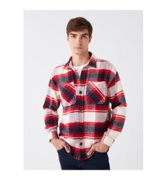 Снимка на LC Waikiki Men's Casual Fit Long Sleeve Plaid Plaid Lumberjack Shirt Jacket