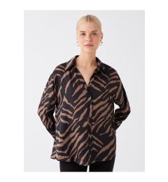 Снимка на LC Waikiki Patterned Long Sleeve Oversize Women's Shirt