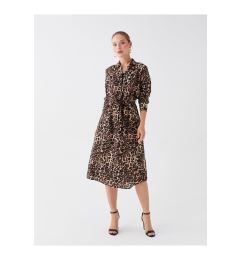 Снимка на LC Waikiki Patterned Long Sleeve Women's Shirt Dress