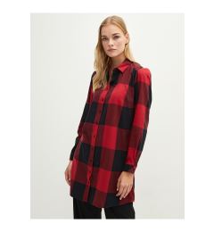 Снимка на LC Waikiki Plaid Long Sleeve Poplin Women's Shirt Tunic