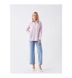 Снимка на LC Waikiki Plain Long Sleeve Oversize Poplin Women's Shirt