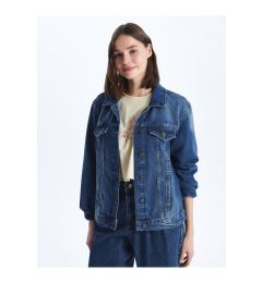 Снимка на LC Waikiki Plain Long Sleeve Women's Jean Shirt Jacket