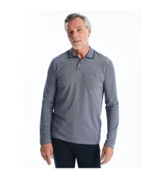 Снимка на LC Waikiki Polo Neck Long Sleeve Pique Men's T-Shirt