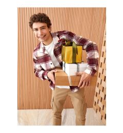 Снимка на LC Waikiki Regular Fit Long Sleeve Plaid Men's Lumberjack Shirt