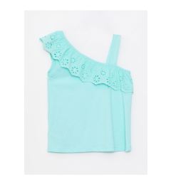 Снимка на LC Waikiki Scallop Detailed Cotton Girl's Undershirt