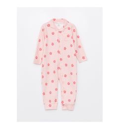 Снимка на LC Waikiki Shirt Collar Long Sleeve Baby Girl Rompers