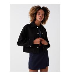 Снимка на LC Waikiki Shirt Collar Plain Long Sleeve Women's Jacket