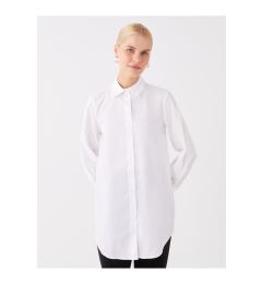 Снимка на LC Waikiki Shirt Collar Plain Long Sleeve Women's Tunic