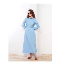 Снимка на LC Waikiki Straight Long Sleeve Poplin Women's Shirt Dress