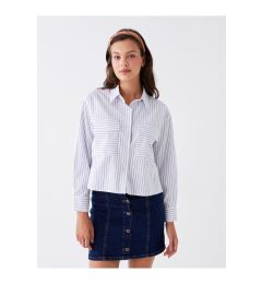 Снимка на LC Waikiki Striped Long Sleeve Oversize Women's Shirt