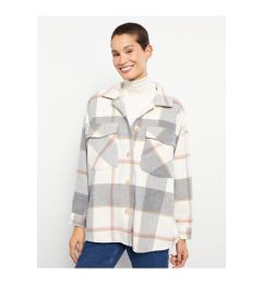 Снимка на LC Waikiki Women's Plaid Long Sleeve Flannel Oversize Lumberjack Shirt Jacket