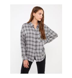 Снимка на LC Waikiki Women's Plaid Long Sleeve Oversize Shirt