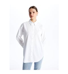 Снимка на LC Waikiki Women's Plain Long Sleeve Poplin Shirt Tunic