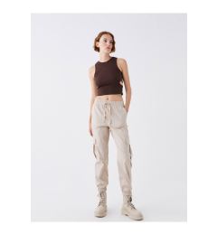 Снимка на LC Waikiki Women's Standard Fit Elastic Waist Cargo Pants