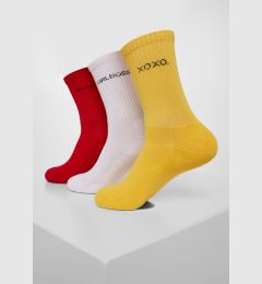 Снимка на Lettering Socks 3-Pack Yellow/Red/White