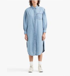 Снимка на Levi&#39;s Light Blue Levi&#39;s® Osteria Du Denim Shirt Midi Dress - Women&#39;s