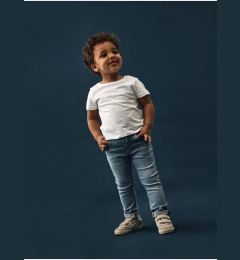 Снимка на Light blue boys' slim fit jeans name it Theo - Boys