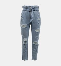 Снимка на Light blue slim fit jeans with a ripped effect TALLY WEiJL - Ladies