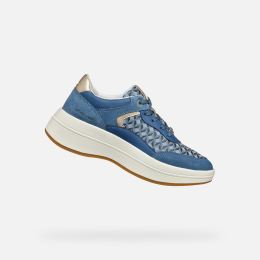 Снимка на Light blue women's sneakers Geox Spherica ECUB-3 - Women's