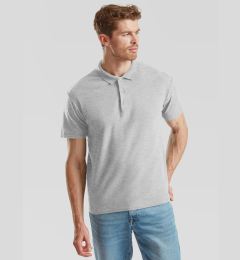 Снимка на Light Grey Men's Polo Shirt Original Polo Friut of the Loom