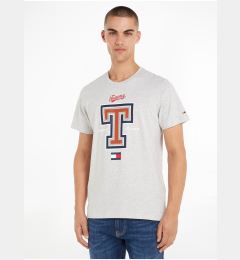 Снимка на Light grey Men's T-Shirt Tommy Jeans Modern Sport - Men