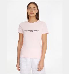 Снимка на Light pink Women's T-Shirt Tommy Hilfiger - Women