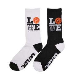 Снимка на Love Ballin Socks 2-Pack black/white