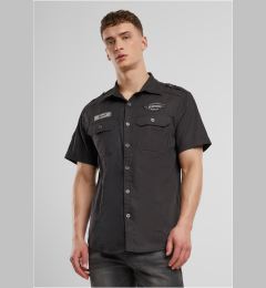 Снимка на Luis Vintage Short Sleeve Shirt Black