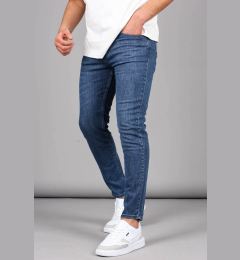 Снимка на Madmext Blue Straight Fit Men's Jeans 6333