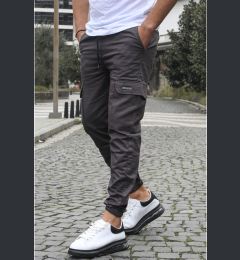 Снимка на Madmext Smoked Cargo Pocket Jogger Pants 5437