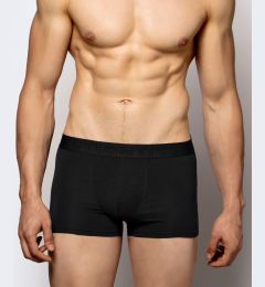 Снимка на Men's bamboo boxers ATLANTIC - black